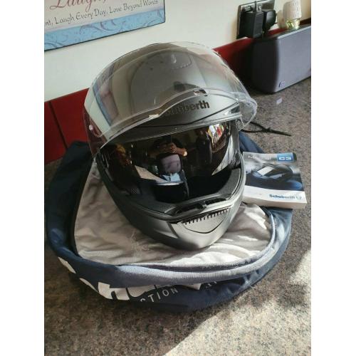Schuberth c3 motorcycle helmet size 58/59