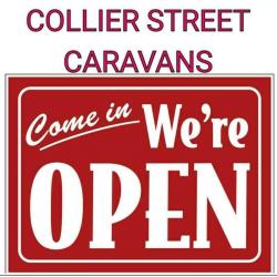 2 4 5 6 BERTH CARAVANS @COLLIER STREET CARAVANS WE ARE OPEN