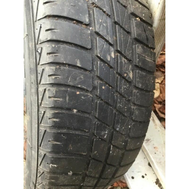 TWO 175\65 R14 TYRES ?25 THE PAIR ono