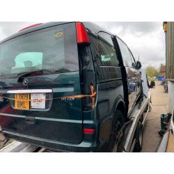 Mercedes Vito taxi 2.1 2009 green BREAKING FOR PARTS
