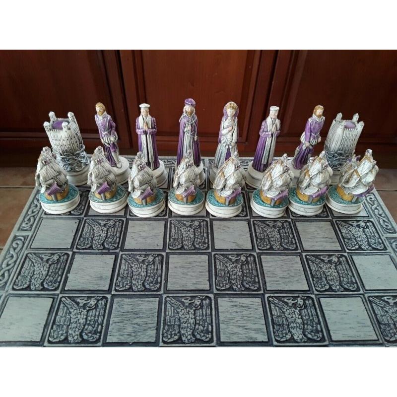 Tudor Figure Chess Set