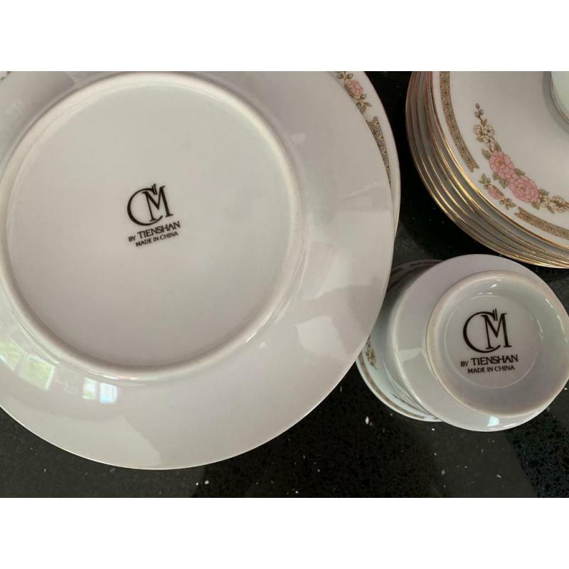 Collectible Cm by Tienshan vintage tea set