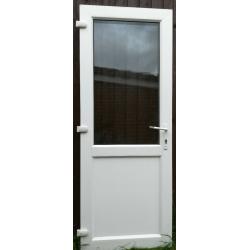 Double glazed door with frame.