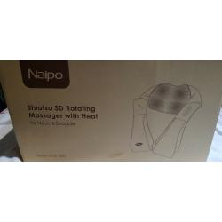Naipo Shiatsu 3D Rotating Heated Massager for Neck & Shoulders - NEW - Bargain ?25