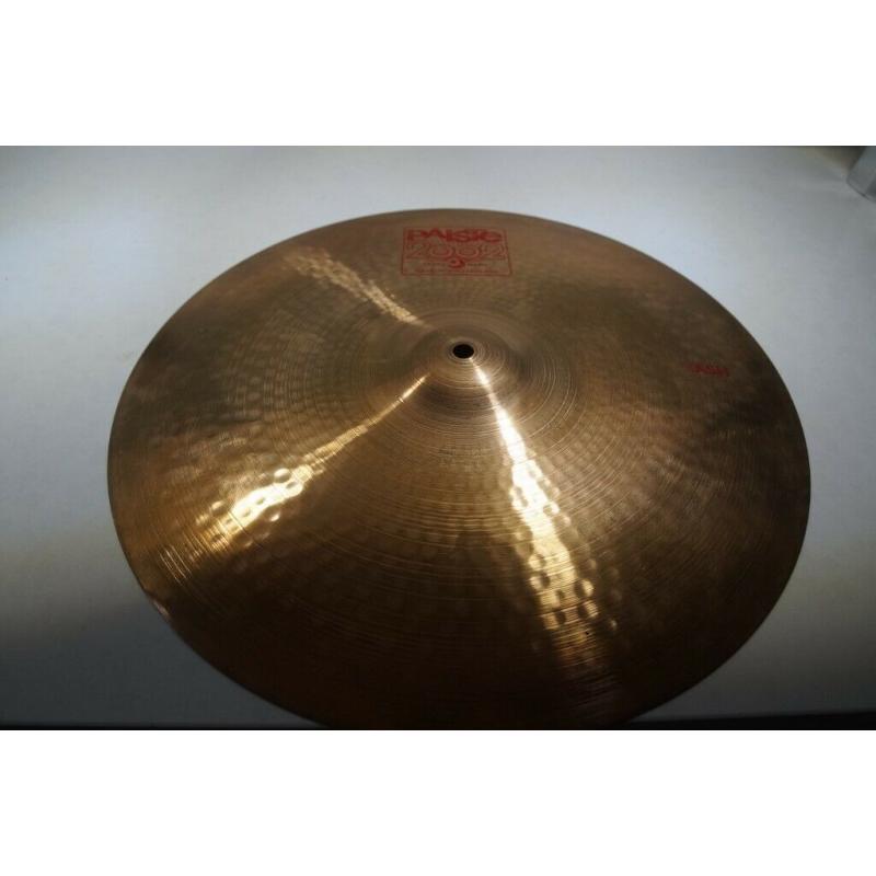 Paiste 2002 18 inch Crash cymbal - Red logo - '83 - Vintage - Classic Paiste cymbal