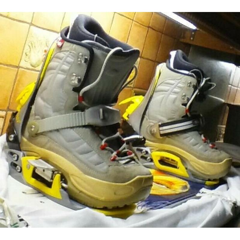 DRAKE STEP-ON BINDINGS AND NORTHWAVE BOOTS