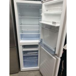 Logik white fridge freezer with water dispenser