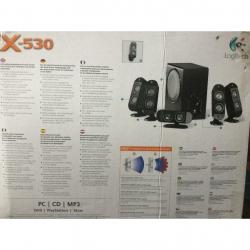 5.1 speakers. Logitech X530