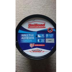 Wall tile adhesive and grout