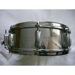 Slingerland 130 Gene Krupa Sound King alloy snare drum 14 x 5 - Niles,USA -Vintage