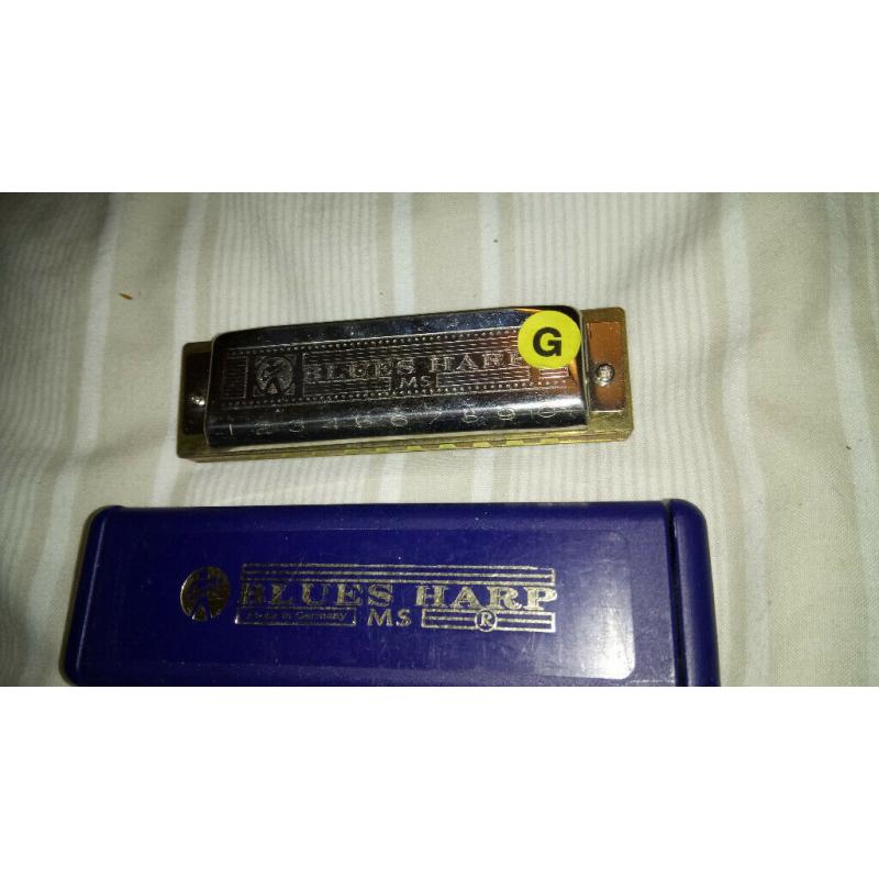 Old School - hardly played HARMONICAS