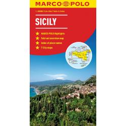 Sicily New Map Marco Polo Maps: Folded Map Published 3 Dec. 2018