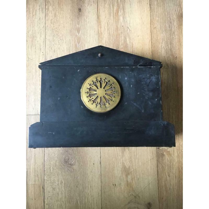 Antique slate clock