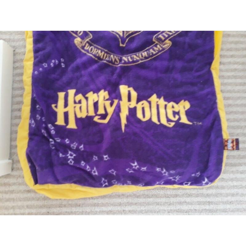 Harry Potter Hogwarts blow up bed/sleeping bag