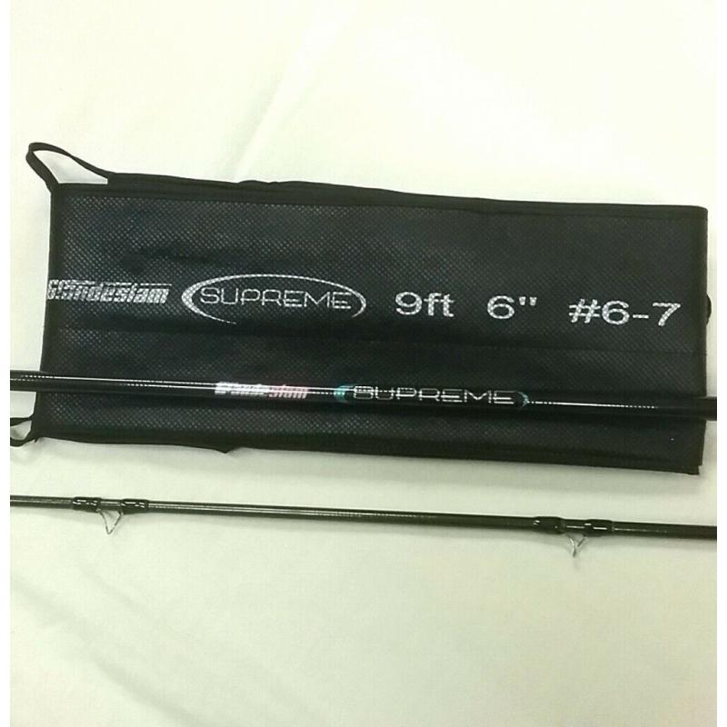 Fly fishing rod carbon 9ft 6 two section
