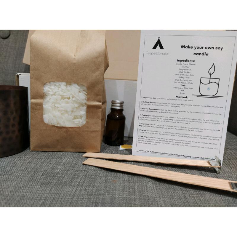 Make your own gift - Soy candle kit