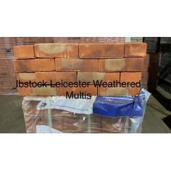 65m Ibstock Leicester Weathered Multi Bricks @ ?180 Per Pack. Multiple packs available