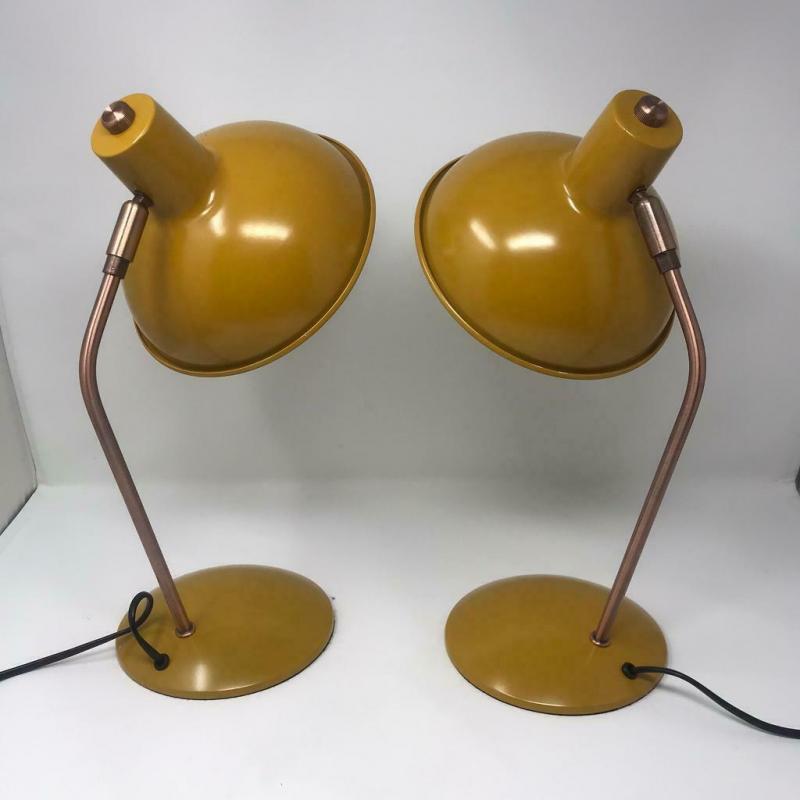 Mid century style lamps