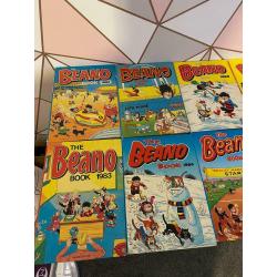 22 The Beano book Annuals, decent condition for the age