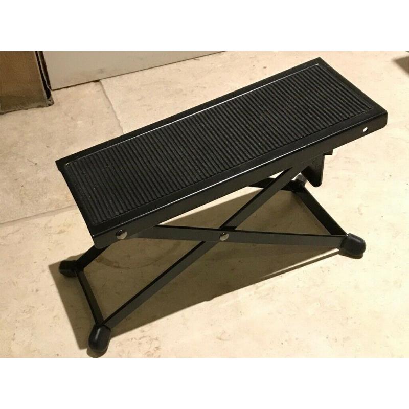 Stagg Guitar Foot Stool/Rest - Black (boxed)