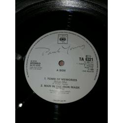 Paul Young Tomb of Memories vinyl