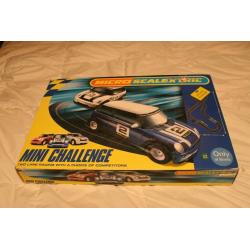 MicroScalextric Mini Challenge car racing set