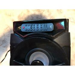 JVC CD player with light up speakers
